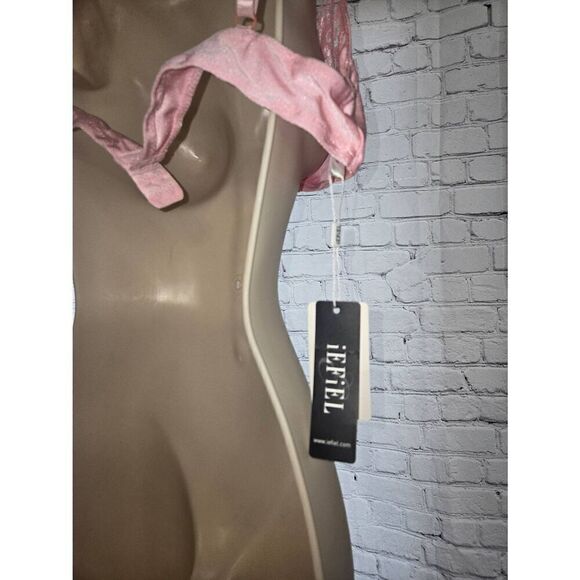 iEFiEL Womens Size Large Pink Bra - Picture 4 of 6